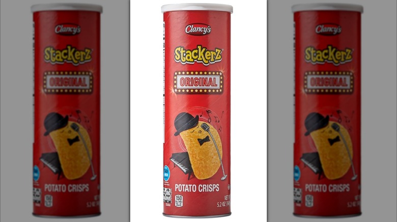A tube of Clancy's Stackerz