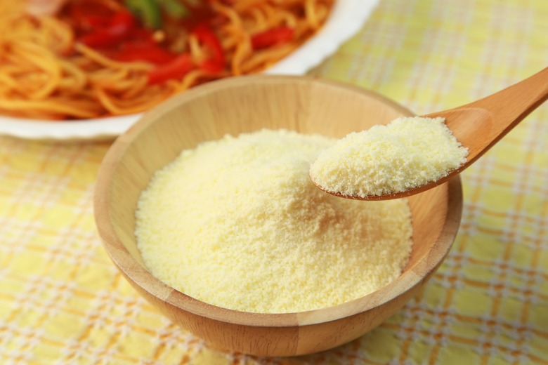 That Parmesan you sprinkled on your pasta probably wasn't entirely made of cheese.