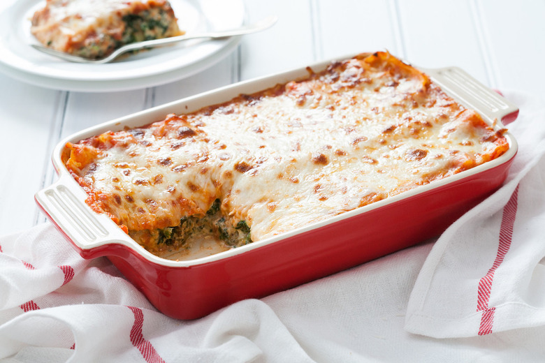 Easy Spinach Lasagna 