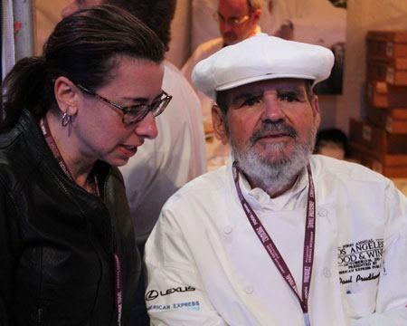 Chef Paul Prudhomme at the Los Angeles Food & Wine Festival.