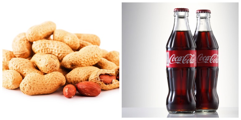 peanuts and coca-cola