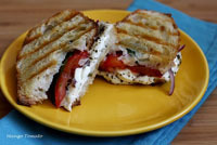 Portabello Mushroom & Pesto Panini