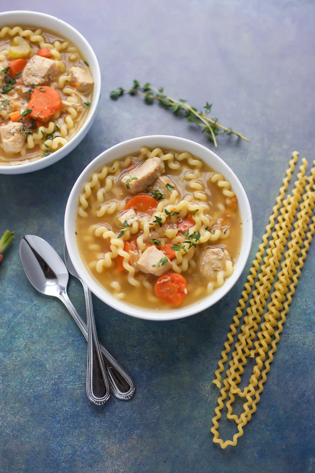 Easy Instant Pot Chicken Soup 