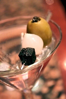 Petrossian Caviar2 Squared Cocktail