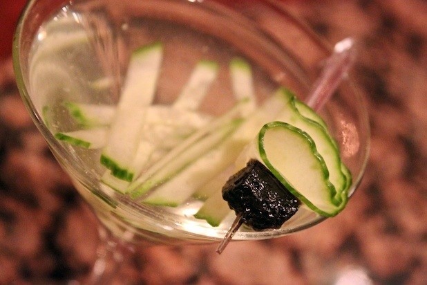 Petrossian Caviar Cube Tsar Cocktail