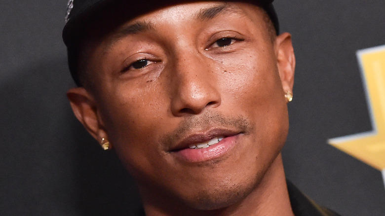 Pharrell Williams wearing a five-panel