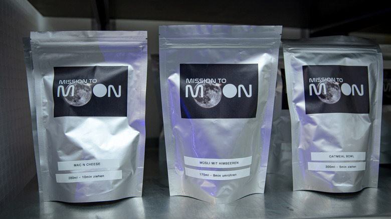 packages of space food