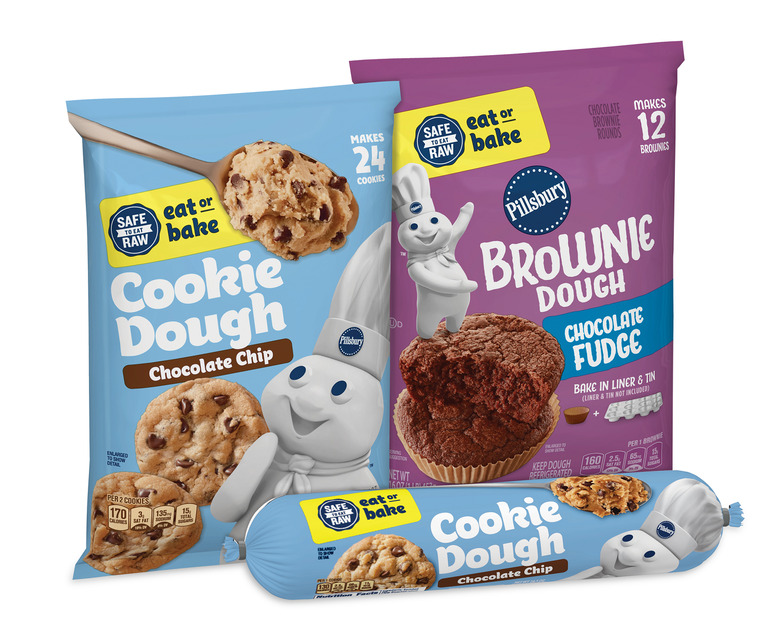 Pillsbury's ready-to-eat cookie dough and brownies