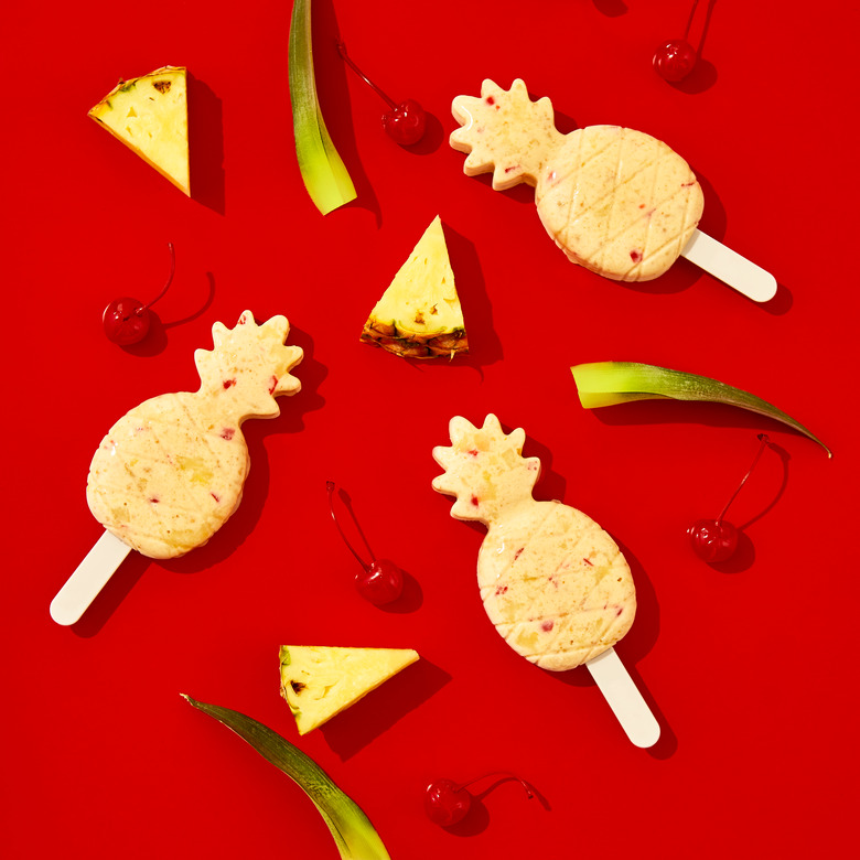 Pineapple Cheesecake Popsicles