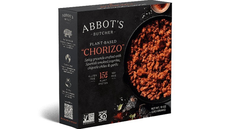 plant-based chorizo