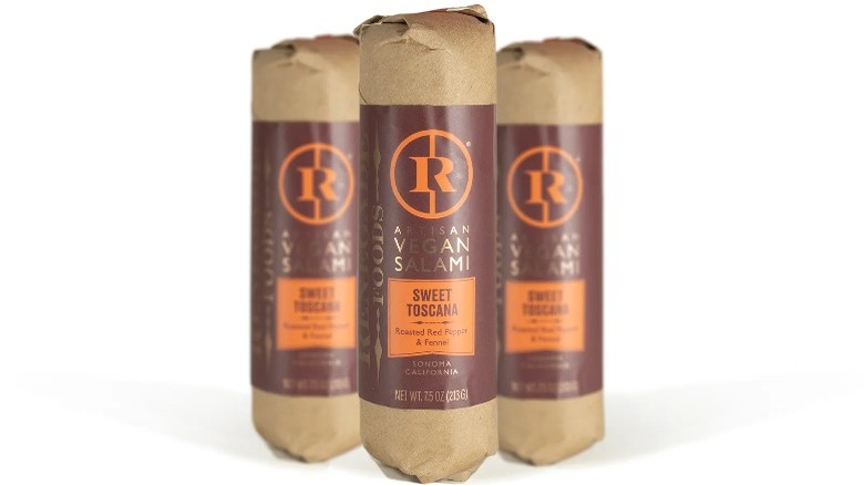 Renegade Foods vegan salami