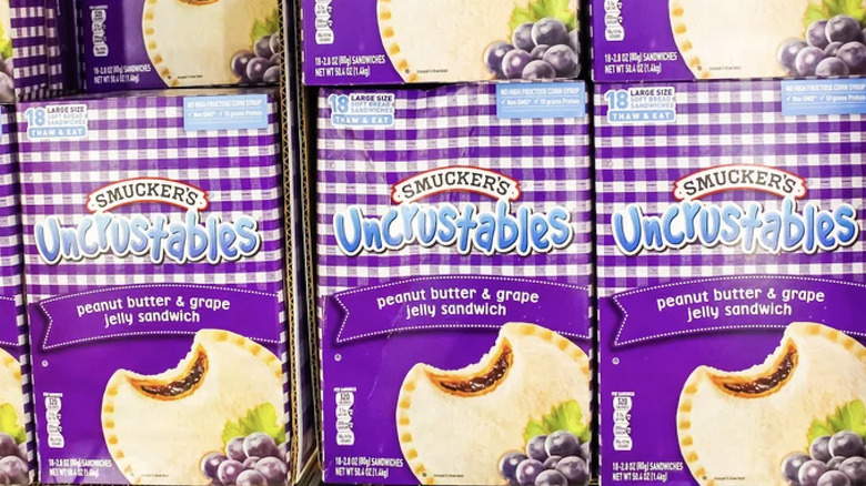 Grape Uncrustables at store