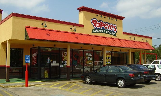 Popeyes restaurant