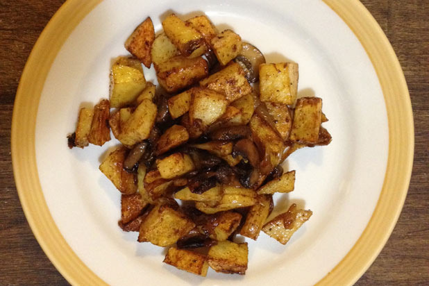 Sweet and Spicy Hash Browns