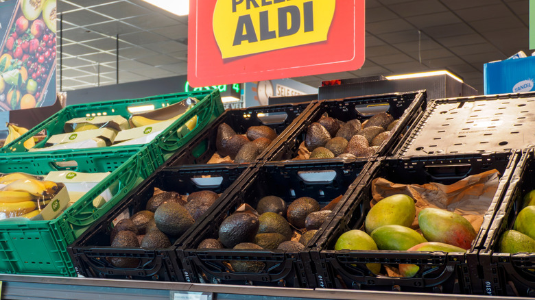 Fresh produce at Aldi