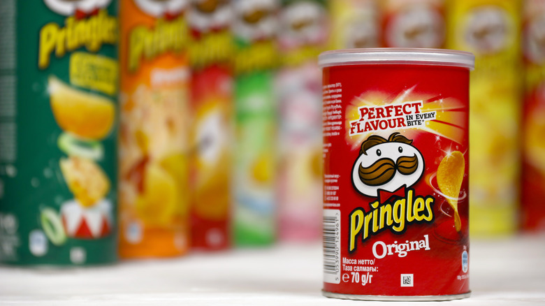 Pringles container with other varieties