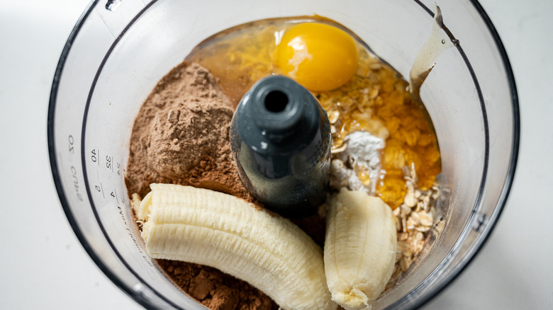 ingredients in blender 