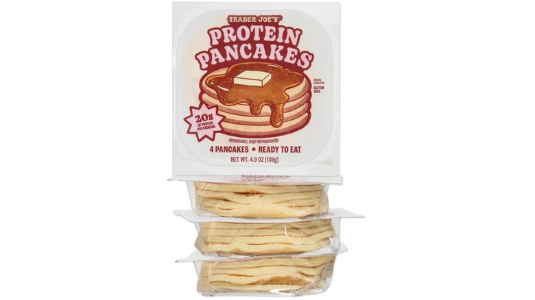 packages of protein pancakes