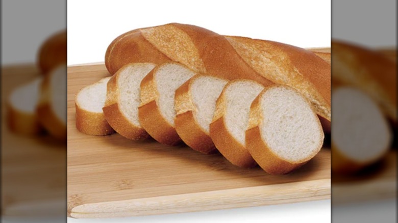 A sliced loaf of French Bread from Publix