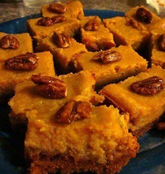 Pumpkin Cheesecake Bars