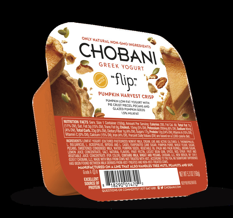 Chobani Pumpkin Harvest Crisp Flip