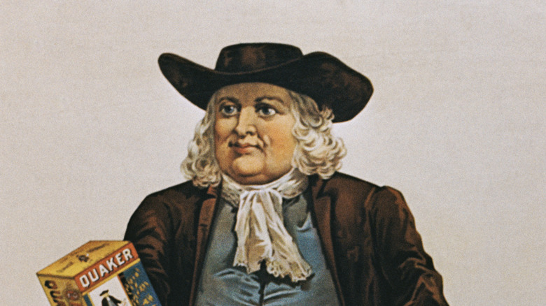 vintage quaker oats poster