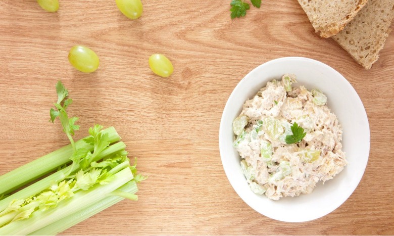 Quick and Easy Chicken Salad  Mercurial and Easy Hen Salad shutterstock 146627321