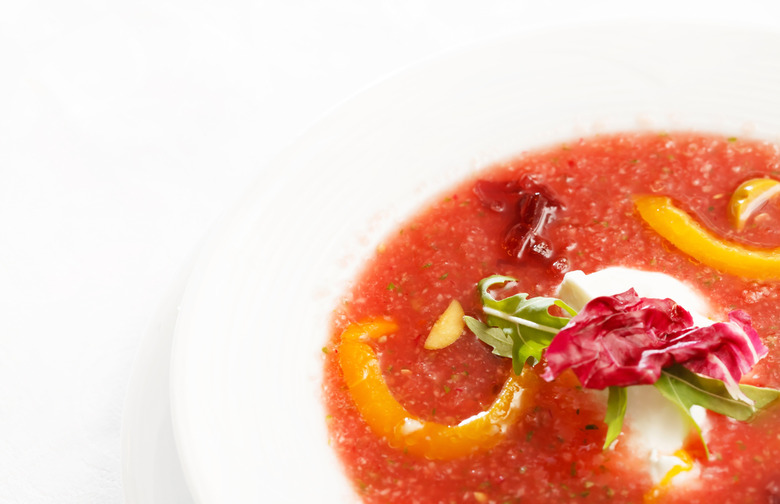 Heirloom Tomato Gazpacho