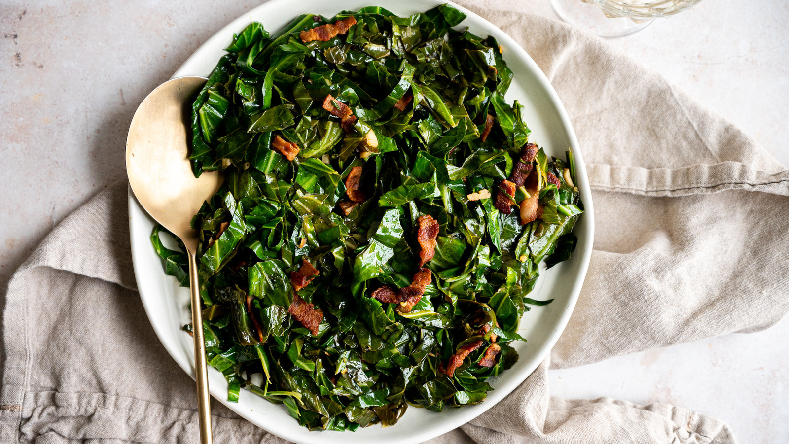 Quick Bacony Collard Greens Recipe