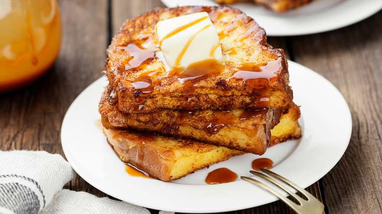 French toast stack
