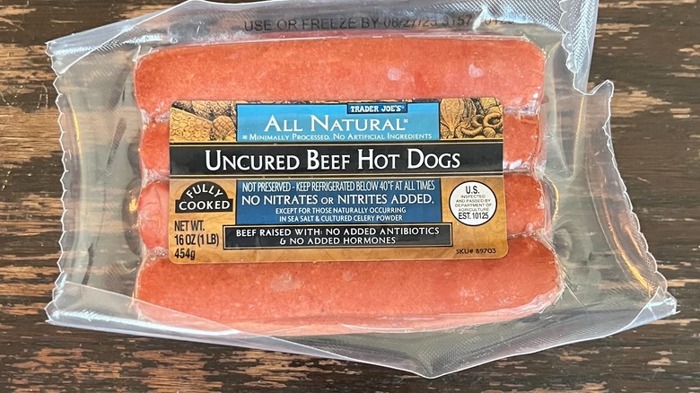 Trader Joe's hot dogs