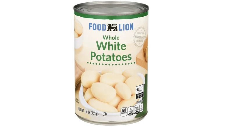 Food Lion canned potatoes