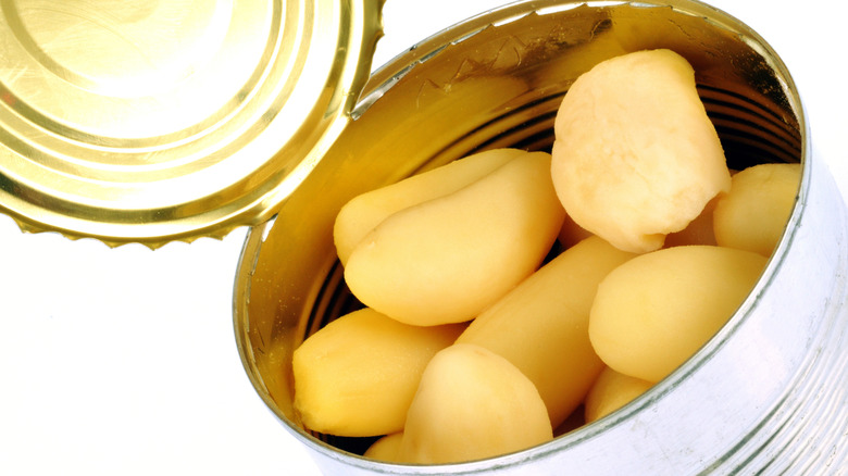 canned whole potatoes