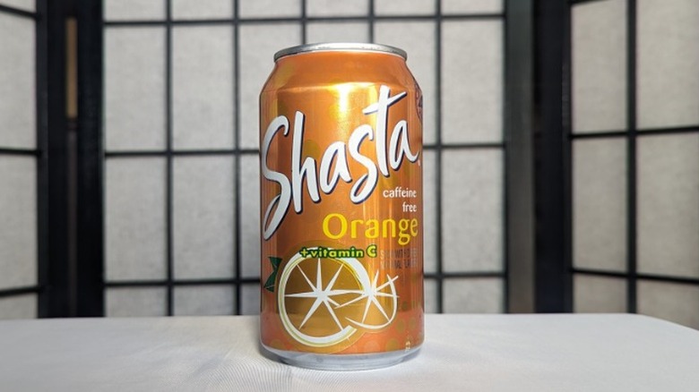 Shasta orange soda
