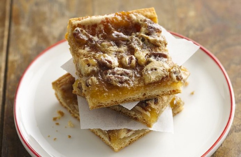 Pillsbury Crescent Pecan Pie Bars ~The Daily Meal