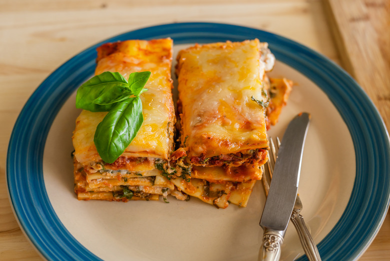 Spinach and Sausage Lasagna
