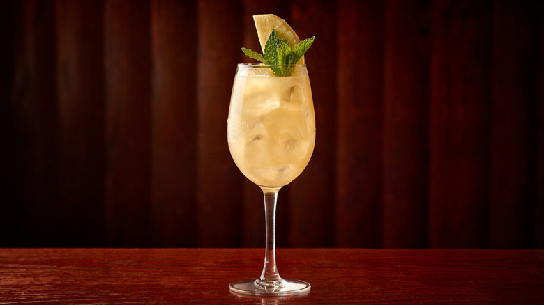 Virgin Pineapple Mint Julep