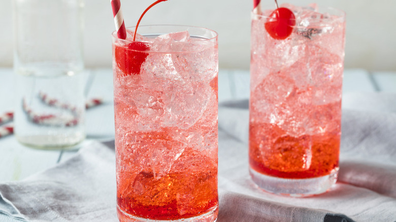 Shirley Temple mocktail