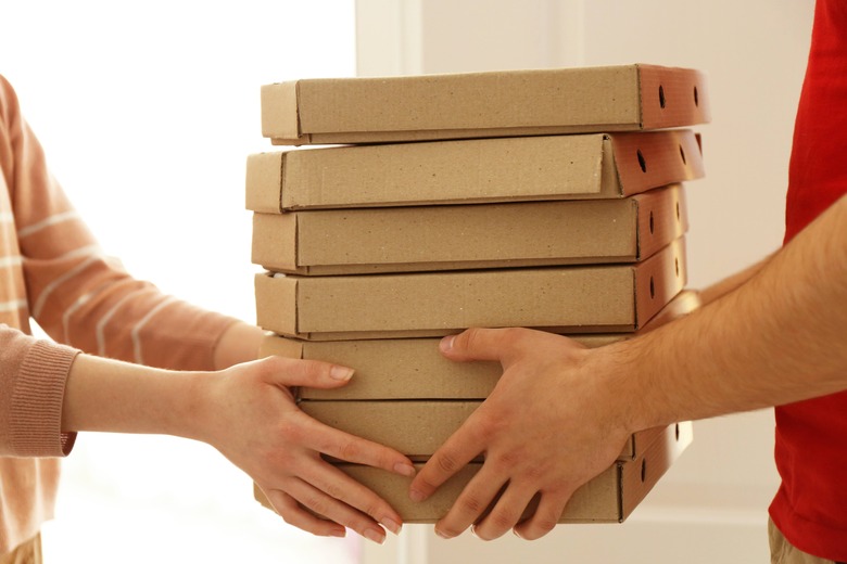 Why go out when pizza delivery is cheaper and we don't have to get up from our couch? 