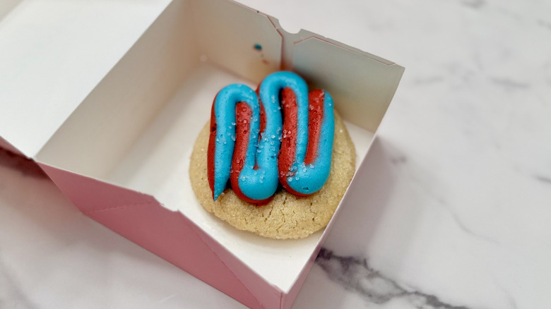 Wild Cherry Blue Razz Slushy Cookie in a box