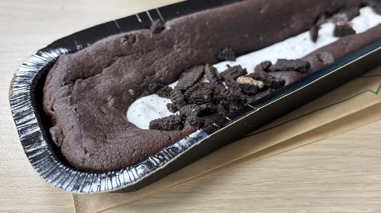 Subway OREO Footlong Cookie close-up