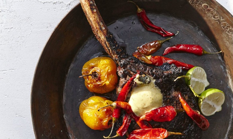 Ribeye with Pepita-Lime Butter