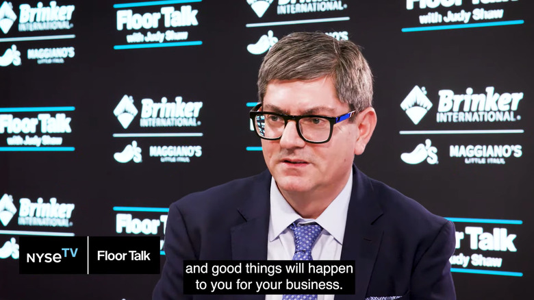 Brinker International CEO Kevin Hochman on "Floor Talk" with Judy Shaw on CNBC