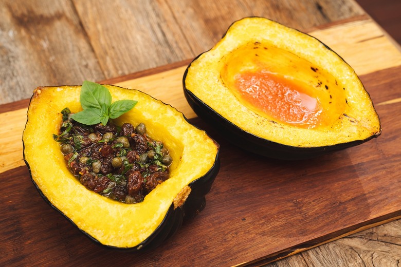 Roasted Acorn Squash, Two Ways