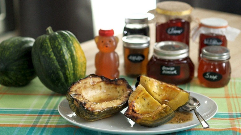 Sage-Honey Roasted Acorn Squash