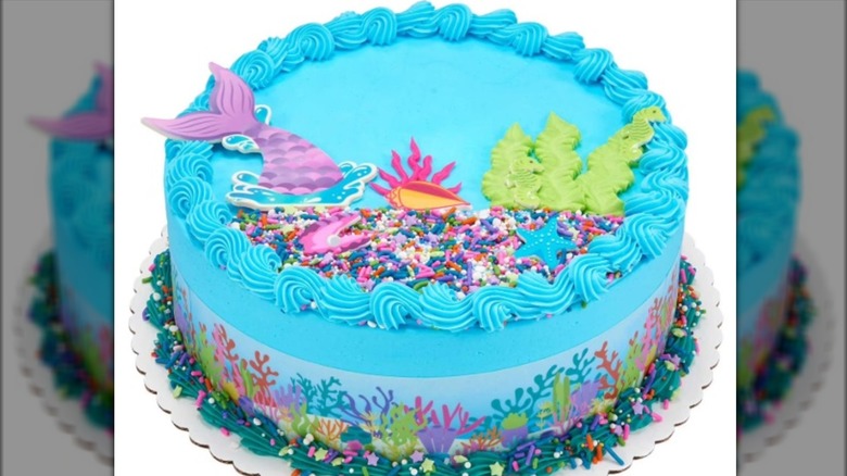 An enchanted design cake from Sam's Club