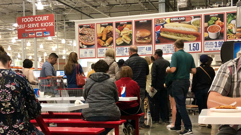 Costco food court