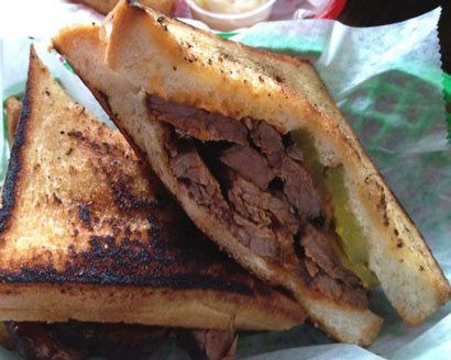 Pork Slope's Brisket Sandwich