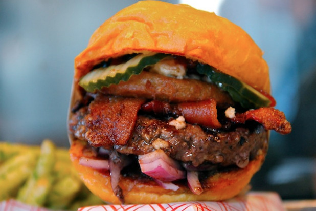 Sandwich of the Week: Gott's Western Bacon Blue Ring Burger
