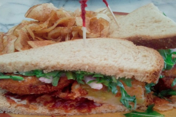 Sandwich of the Week: Fried Green Tomato Sandwich at Merchants